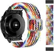 [UMCNVV] 22 26mm Loop Nylon Watchband Quick Straps For Garmin Fenix 6 6X Pro 5X 5 Plus 3HR 935 Epix Fenix 7X 7 Smart Watch Band Bracelet