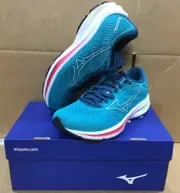 Mizuno Women's Wave Rider 25 Lake Blue/Clearwater Running Shoes LKCW