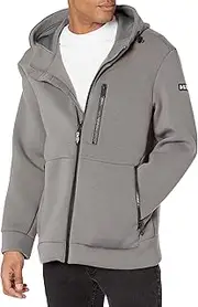 [DKNY] Men's Brian Hooded Neoprene Jacket