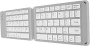 Foldable Keyboard, Slim Pocket Size, Portable Wireless Keyboard for Windows 7 8 Tablet Notebook Mobile Phone with Foldable Design (Black)