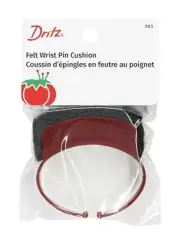 Dritz Wrist Felt Pin Cushion, Red