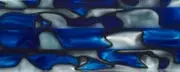 Bright Blue Sea BTW17KSM Acrylic (2 pc) Knife Scale 1/4" x 1 1/2" x 6"
