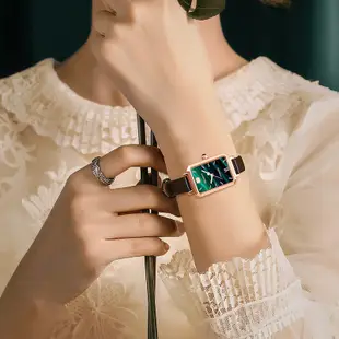 ZGO正港三麗鷗聯名復古手錶女2022送禮小眾輕奢簡約女士腕錶氣質小綠錶 Hello Kitty 凱蒂貓