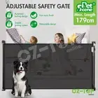 Retractable Baby Gate Pet Dog Safety Fence Safe Guard Enclosure Stair Mesh