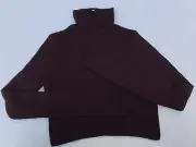 TOPSHOP Crop Top Turtle Neck Long Sleeve Size 4