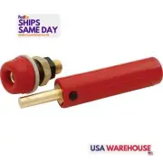 Allstar ALL76300, Kit Gold Brass Red Quick Disconnect Performance Racing Parts