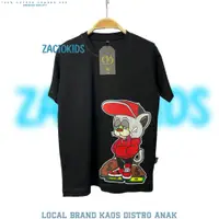在飛比找蝦皮購物優惠-Zaciokids T 恤 Distro 兒童休閒襯衫 Ch