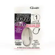Gamakatsu 66648 Worm 318 Weedless Wacky Hook Size 1 ,5 Per pack (3953)