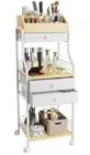 Makeup Organizer Storage Cases Floor Vanity Skincare Organizers Drawers
