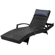 Gardeon Sun Lounge Wicker Lounger Outdoor Furnitur