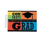 Congrats Grad Autograph Spiral Journals, Stationery, 12 Pieces