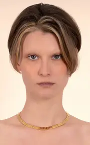[IVI] Slim Slot Gold-Plated Chain Necklace