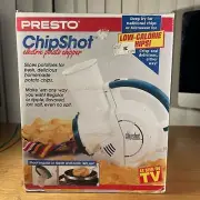 Presto ChipShot Electric Potato Chipper 21-229 From 1993 Vintage New In Box NOS