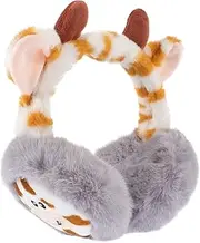 [Yardenfun] 1pc Warm Earmuffs Girls Headbands Women's Hair Accessories Ladies Headbands Christmas Reindeer Headpiece Elk Headband Ear Warmers Headband Ear Protective Cover Plush Winter Earmuff