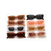 8 Colours Ladies Designer Sunglasses Square Frame Beach Sun Driving UV400 Lense