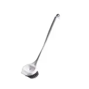 3Pcs Multifunction Kitchen Pan Cleaning Brush Matte Long Handle Dish Pot Washing Macaron Color Brush