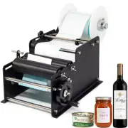 MT-30 Manual Label Applicator Round Glass Bottle Cans Plastic Labeling Machine