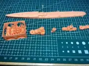 3D Printed 1/700 WWII French Mogador Class Destroyer Unpainted Model Kit