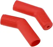 Motorcycle Gear Shifter Boot Protector 2pcs Set Rubber Non-Slip Comfort Fit Easy Install Compact Storage