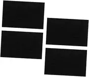 DRESSOOS 4pcs Storage Box Sponge Pad Showcase Sponge Black Velvet Jewelry Trays Jewelry Showcase Jewelry Display Pad Jewelry Felt Cushion Jewelry Velvet Pad Charm Display Tray Bracelet Tray