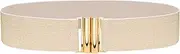 [WULIQIUQIU] Wide Stretchy Waist Belts for Women Elastic Cinch Belt for Dresses