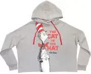 Dr. Seuss - Cat In The Hat Pull Over Hoodie! T-Shirt (Adult Large)