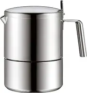 WMF Kult Espresso Maker for 6 Cups, Silver