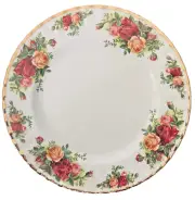 ROYAL ALBERT ENGLAND Old Country Roses SET OF 4 SALAD PLATES 8" NEW