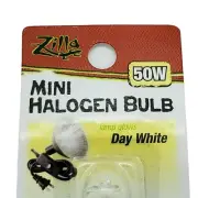 Zilla 50W Day White Lighting Halogen Reptile Bulb 50 Watts