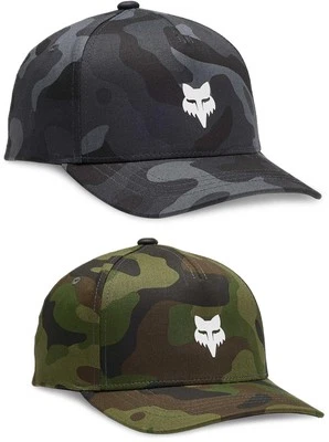 Fox Racing Youth Fox Head Camo 110 Snapback Hat - Kids Baseball Cap Lid Casual