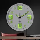 ABS Quartz Clock Luminous Living Room Clock for 8-Inch Home Decoration