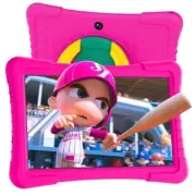 Kids Tablet, 10 inch Tablet for Kids, Android 13 Children Tablet with 3GB Pink