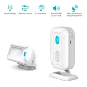 Wireless Infrared Motion Sensor Welcome Chime Doorbell Alarm Shop Store Entry