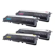 Brother CLR LASER TN - 4 CLR PK OF LASER TN -BLK,CYAN,MAGEN&YELLOW (TN-240CL-4PK)