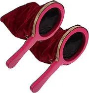 Kisangel 2pcs Trick Bags with Twisting Handle Stage Props for Appear Disappear Illusions Compact and Portable for and Entertainers
