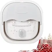 Foot Spa, Foldable Foot Spa Bath Massager with Heat Function, Foot Spa Bath Massager, Automatic 47℃ Constant Temperature Tub for Feet Stress Relief for Soothe and Comfort