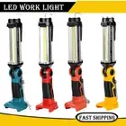 2000LM Flashlight LED Work Light For Makita For Dewalt For Ryobi 18V Battery