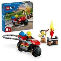 在飛比找momo購物網優惠-【LEGO 樂高】城市系列 60410 消防救援摩托車(玩具