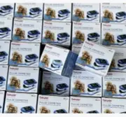 SET OF 2 PC NEW! Beurer Blue & White PO50 Fingertip Pulse Oximeter, Pulsometro.