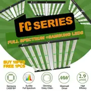 Phlizon FC 1000W 6500 8000 Samsung LED Grow Light Bar Full Spectrum Hydroponics