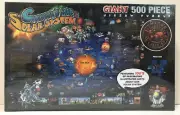 NEW SEALED 500 Piece Jigsaw Puzzle Children’s Map Of The Solar System 24”x 36”