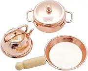 Odoria 1/12 Scale Dolls House Miniature Pot Pan Kettle Dollhouse Kitchen Accessories