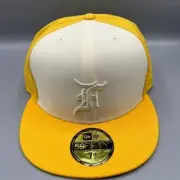 Fear Of God 7 1/2 59Fifty New Era Hat Fitted Cap FOG Los Angeles Lakers