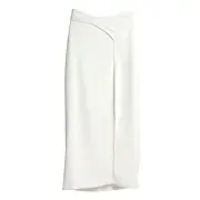 rrp €1,200 DION LEE (Australia) Crepe Weave Interlock Midi Skirt : US 4 EU 36