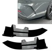 Rear Bumper Lip Wrap Corner Protector Spoiler Cover For BMW 4 Series 2020-2023