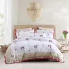 Royal Albert Bouquet Scroll Doona Quilt Cover Set King Bed Size