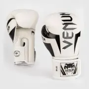 Venum Elite Boxing Gloves - White/Black