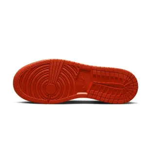 【NIKE 耐吉】AIR JORDAN 1 LOW SE GS 女鞋 大童鞋 運動 休閒鞋 橘黑白色(DV1335800)