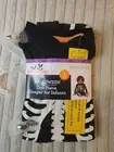 Infant Baby Sleeper Sz 12 Month Skeleton One Piece Glow In The Dark Sweet Goth