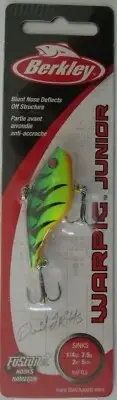 BERKLEY WARPIG Junior Lipless Crankbait - 1/4 oz. - 2" - Fire Tiger